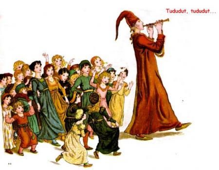 Légende : Le joueur de flûte de Hamelin