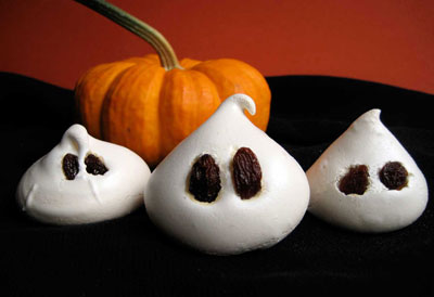 Recette : Fantômes en meringue !