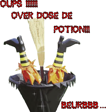 Trop accro à la potion !